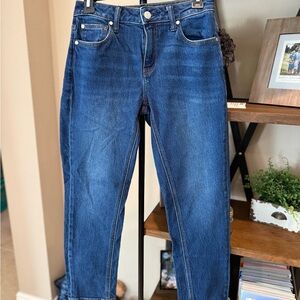 Quince Women's Straight Leg Jeans - Dark Blue